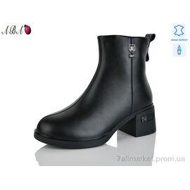Фотография Ботинки женские стильные зима 3ABA003-1 (6 пар р.36-41) "Aba" недорого оптом от прямого поставщика