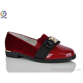 Туфлі дитячі зручні Весна/осінь 116-15 (8 пар р.32-37) "Леопард" недорого оптом від прямого постачальника