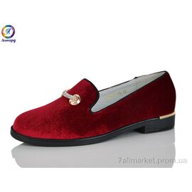 Туфлі дитячі зручні Весна/осінь 119-15 (8 пар р.32-37) "Леопард" недорого оптом від прямого постачальника