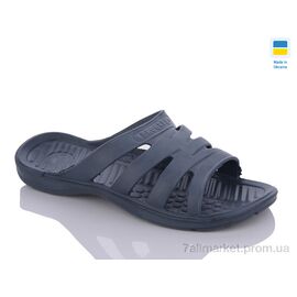 Шльопанці чоловічі пляжні Літо Краб. новий синій (8 пар р.40-46) "Крок" недорого оптом від прямого постачальника