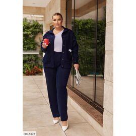 Фотография Костюм брючный женский большие размеры р.50-52;54-56;58-60;62-64 (7цв) "LETTI" купить недорого от прямого поставщика