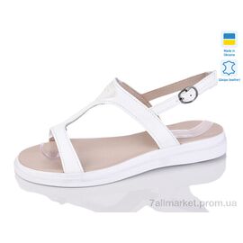 Фотография Босоножки женские летние Лето 1109 білий к. (6 пар р.36-40) "Sali" недорого оптом от прямого поставщика