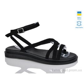 Фотография Босоножки женские летние Лето 1105 ч.з. (6 пар р.36-40) "Sali" недорого оптом от прямого поставщика