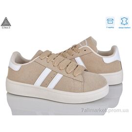 Фотография Кроссовки женские модные Весна/осень JH20-9 шкіра (8 пар р.36-41) "STILLI Group" недорого оптом от прямого поставщика