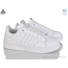 Фотография Кроссовки женские модные Весна/осень JH300-1 шкіра (8 пар р.36-41) "STILLI Group" недорого оптом от прямого поставщика