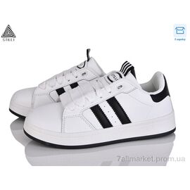 Фотография Кроссовки женские модные Весна/осень JH300-10 шкіра (8 пар р.36-41) "STILLI Group" недорого оптом от прямого поставщика