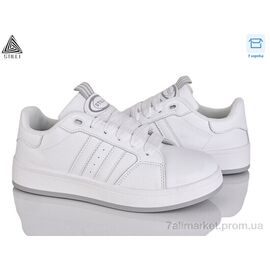 Фотография Кроссовки женские модные Весна/осень JH300-7 шкіра (8 пар р.36-41) "STILLI Group" недорого оптом от прямого поставщика