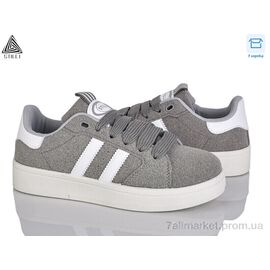 Фотография Кроссовки женские модные Весна/осень JH400-7 шкіра (8 пар р.36-41) "STILLI Group" недорого оптом от прямого поставщика