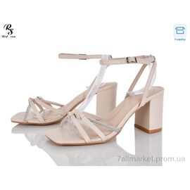 Фотография Босоножки женские летние Лето QQ129-3 (6 пар р.36-40) "Red Sun" недорого оптом от прямого поставщика