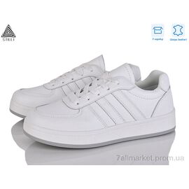 Фотография Кроссовки женские модные Весна/осень JH500-2 шкіра (8 пар р.36-41) "STILLI Group" недорого оптом от прямого поставщика