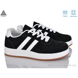 Фотография Кроссовки женские модные Весна/осень JH600-3 шкіра (8 пар р.36-41) "STILLI Group" недорого оптом от прямого поставщика