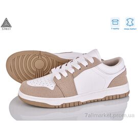 Фотография Кроссовки женские модные Весна/осень NK20-6R шкіра піна (8 пар р.36-41) "STILLI Group" недорого оптом от прямого поставщика