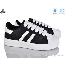 Фотография Кроссовки женские модные Весна/осень BK10-2 шкіра (8 пар р.36-41) "STILLI Group" недорого оптом от прямого поставщика