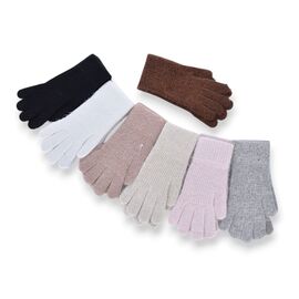 Фотография Перчатки утеплённые женские 2406 mix р.S-L "KH clothes" недорого оптом от прямого поставщика