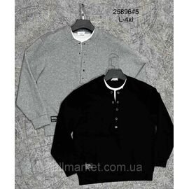 Фотография Батник мужской тёплый размеры L-4XL(2цв) "PROSTOMEN" купить недорого от прямого поставщика