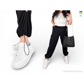 Фотография Спортивные брюки женские Весна/осень 0052 чорний (4 шт. р.сетка S-XL) "Margo" недорого оптом от прямого поставщика