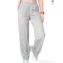 Фотография Спортивные брюки женские Весна/осень 0048 сірий (4 шт. р.сетка XL-4XL) "Margo" недорого оптом от прямого поставщика
