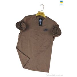 Футболка чоловіча Літо 082NK кірпіч (4 шт. р.сіткаM-2XL) "Sport style" недорого оптом від прямого постачальника