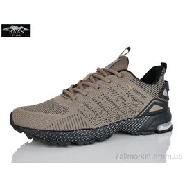 Фотография Кроссовки мужские модные Весна/осень M7662-25C (6 пар р.47-49) "Baas" недорого оптом от прямого поставщика