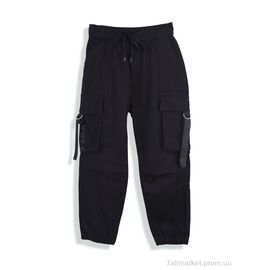 Штани дитячі Весна/осінь 4296-BR1923-1 black (6 шт. р.сітка30-35) "Мир" недорого оптом від прямого постачальника