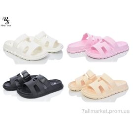 Фотография Шлепки женские облегченные Лето Q33 mix (24 пар р.36-41) "Red Sun" недорого оптом от прямого поставщика