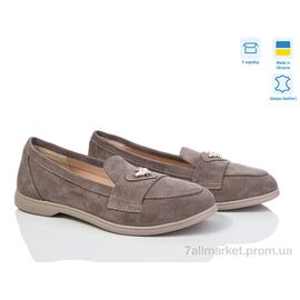 Фотография Туфли женские стильные Весна/осень 621Ж капучино з. Под заказ (6 пар р.36-40) "G-Aira" недорого оптом от прямого поставщика