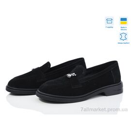 Фотография Туфли женские стильные Весна/осень 636М чорний з. Под заказ (6 пар р.36-40) "G-Aira" недорого оптом от прямого поставщика