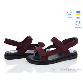 Фотография Босоножки женские летние Лето 4649 бордо з. (6 пар р.36-40) "G-Aira" недорого оптом от прямого поставщика