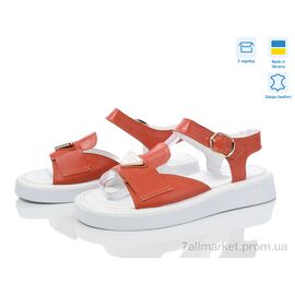 Фотография Босоножки женские летние Лето 468 корал.к. (6 пар р.36-40) "G-Aira" недорого оптом от прямого поставщика