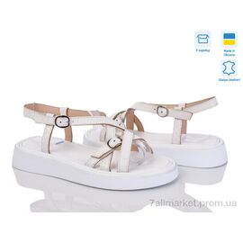 Фотография Босоножки женские летние Лето 004-3 бежевий к. (6 пар р.36-40) "G-Aira" недорого оптом от прямого поставщика