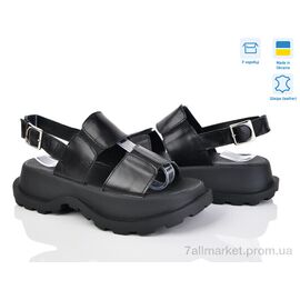 Фотография Босоножки женские летние Лето 333 чорний к. (6 пар р.36-40) "G-Aira" недорого оптом от прямого поставщика