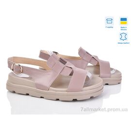 Фотография Босоножки женские летние Лето 007 коричневий к. (6 пар р.36-40) "G-Aira" недорого оптом от прямого поставщика