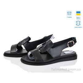 Фотография Босоножки женские летние Лето 6309 чорний к.под заказ (6 пар р.36-40) "G-Aira" недорого оптом от прямого поставщика