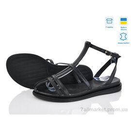 Фотография Босоножки женские летние Лето 008-2 чорний к. Под заказ (6 пар р.36-40) "G-Aira" недорого оптом от прямого поставщика