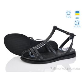 Фотография Босоножки женские летние Лето 008-2 чорний к. (6 пар р.36-40) "G-Aira" недорого оптом от прямого поставщика