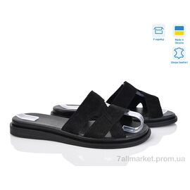 Фотография Шлепки женские облегченные Лето 6299 чорний з. (6 пар р.36-40) "G-Aira" недорого оптом от прямого поставщика