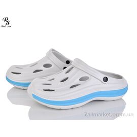 Фотография Кроксы мужские легкие Лето 802 l.grey (12 пар р.40-47) "Red Sun" недорого оптом от прямого поставщика