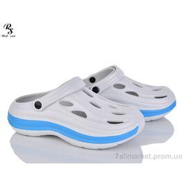 Фотография Кроксы женские летние Лето 814 grey (12 пар р.36-41) "Red Sun" недорого оптом от прямого поставщика