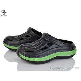 Фотография Кроксы женские летние Лето 814 black (12 пар р.36-41) "Red Sun" недорого оптом от прямого поставщика