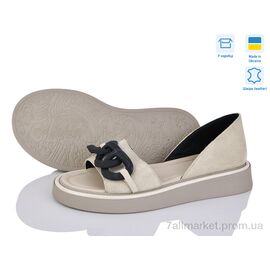 Фотография Босоножки женские летние Лето 4024 беж.з. Под заказ (6 пар р.36-40) "G-Aira" недорого оптом от прямого поставщика