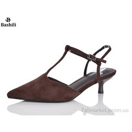 Фотография Туфли женские стильные Лето V317-10 (6 пар р.36-40) "Башили" недорого оптом от прямого поставщика