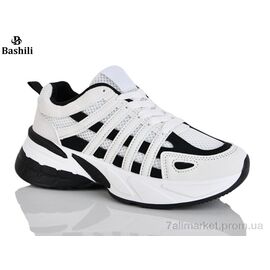 Фотография Кроссовки женские модные Весна/осень H6595-12 (8 пар р.36-41) "Башили" недорого оптом от прямого поставщика