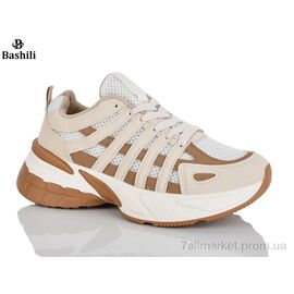 Фотография Кроссовки женские модные Весна/осень H6595-119 (8 пар р.36-41) "Башили" недорого оптом от прямого поставщика