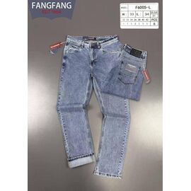 Джинси чоловічі F6005-L blue р.32-42 "God Baron" недорого оптом від прямого постачальника