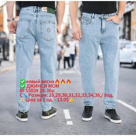 Джинси чоловічі 5503 l.blue р.28-36 "God Baron" недорого оптом від прямого постачальника