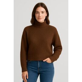 Фотография Свитер женский 0781 brown р.one size "Little Secret" недорого оптом от прямого поставщика