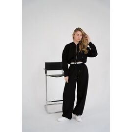 Фотография Костюм спортивный женский тёплый 2971 black р.M-XL "Little Secret" недорого оптом от прямого поставщика