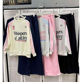 Фотография Костюм спортивный женский тёплый 29904 pink р.M-XL "Little Secret" недорого оптом от прямого поставщика