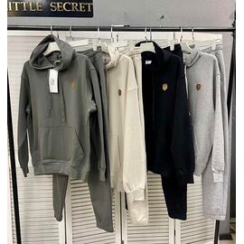 Фотография Костюм спортивный мужской 500350 khaki р.M-2XL "Little Secret" недорого оптом от прямого поставщика