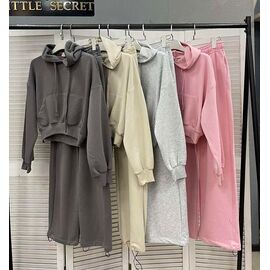 Фотография Костюм спортивный женский 500420 pink р.S-L "Little Secret" недорого оптом от прямого поставщика